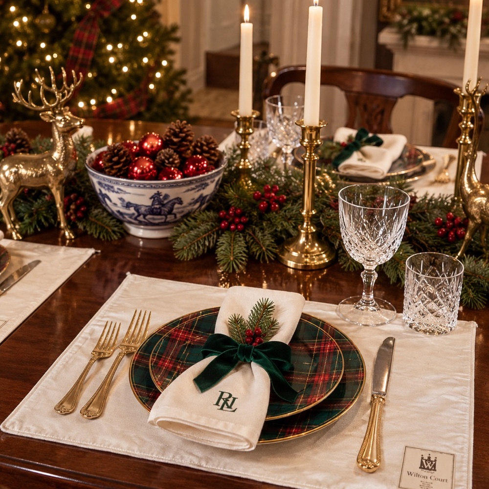 NWT WILTON COURT SET OF 4 
100% silk PLACEMATS CRYSTAL CORNER TRIM IVORY 19"X14